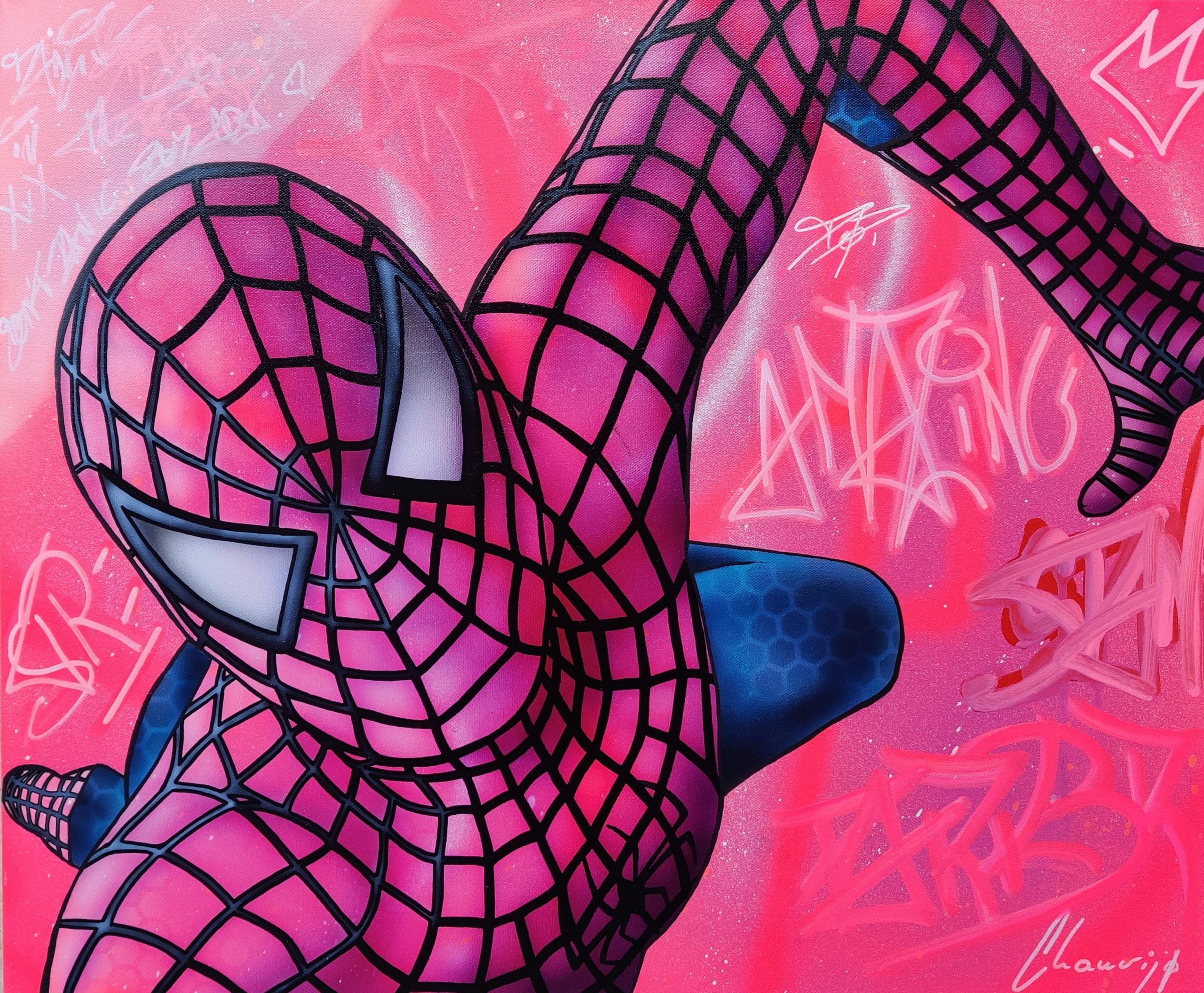 Pink Spidey